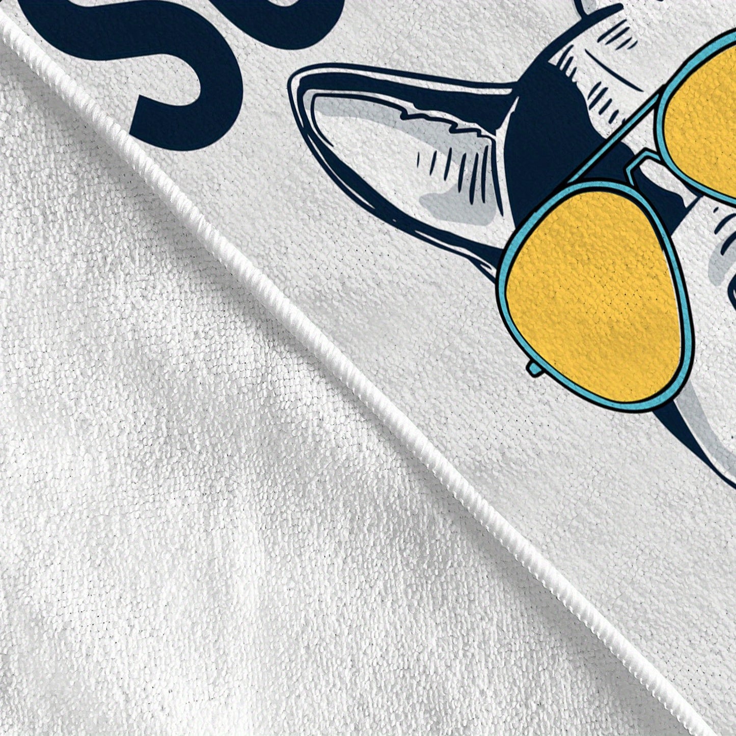 B06 - Surfing Dog Beach Towel