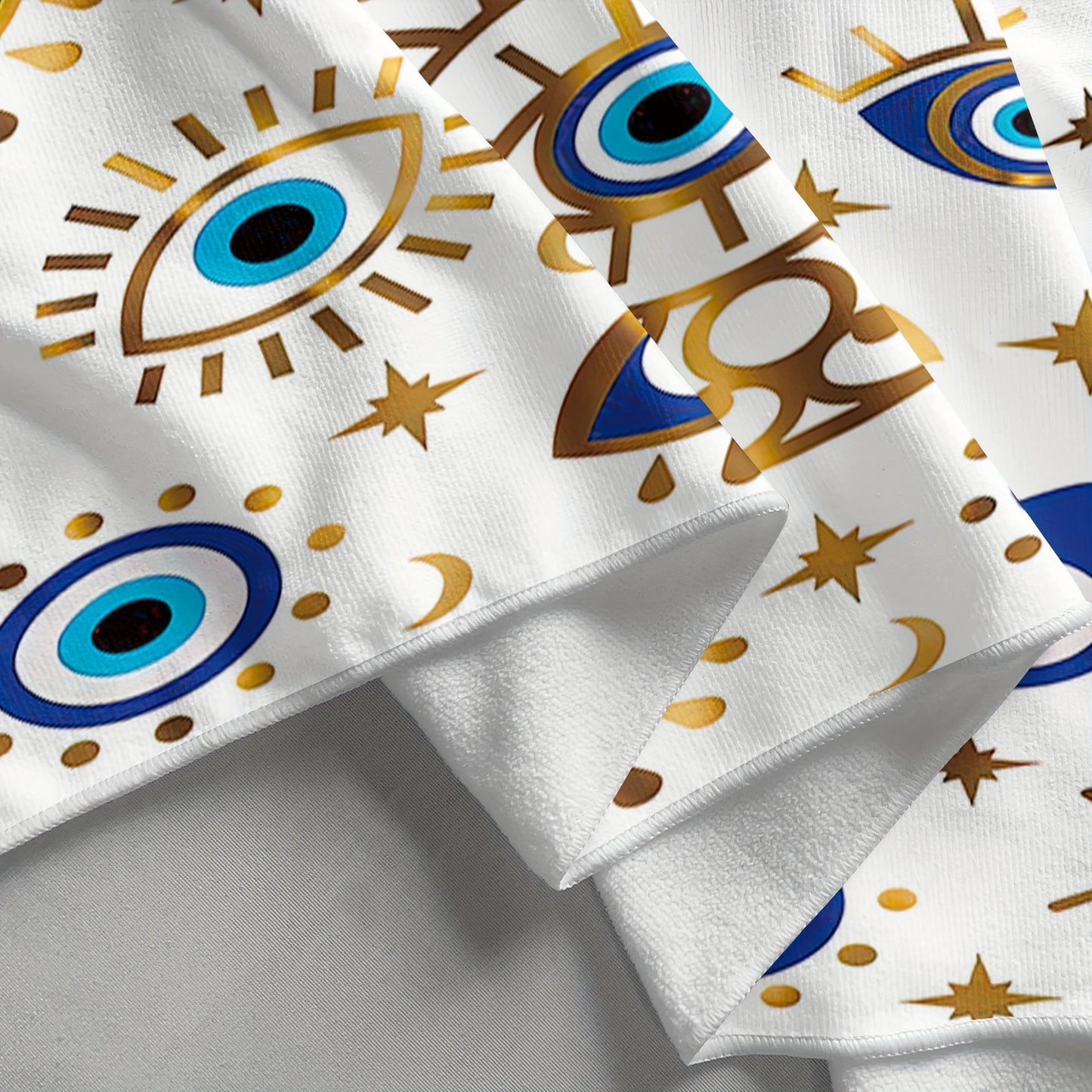 B09 - Eye Pattern Beach Towel