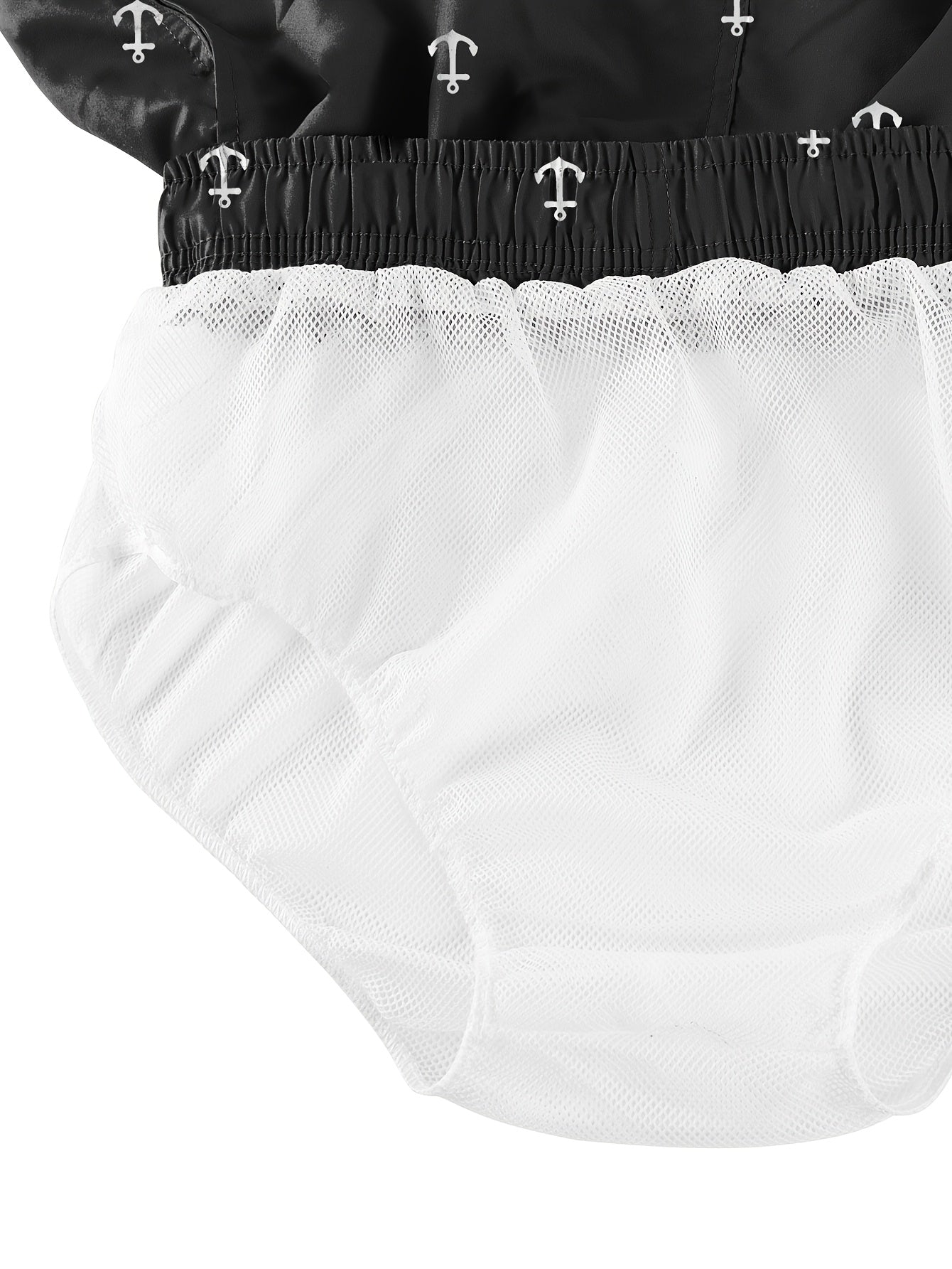 BSMEN01 - Costume da bagno interno in rete uomo