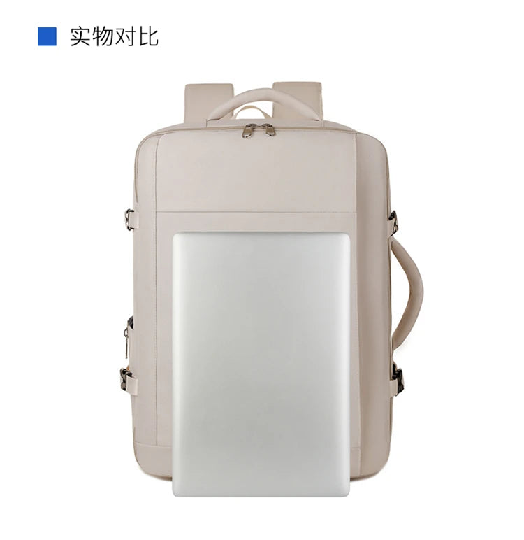 A07 - Large Capacity Waterproof USB Charging Backpack Business Travel Laptop Bag