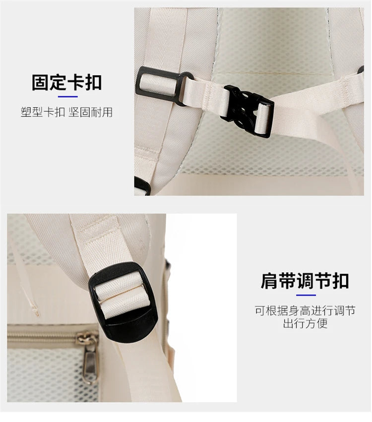 A07 - Large Capacity Waterproof USB Charging Backpack Business Travel Laptop Bag
