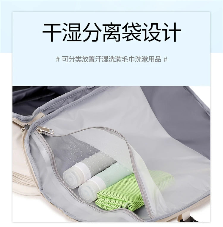 A07 - Large Capacity Waterproof USB Charging Backpack Business Travel Laptop Bag