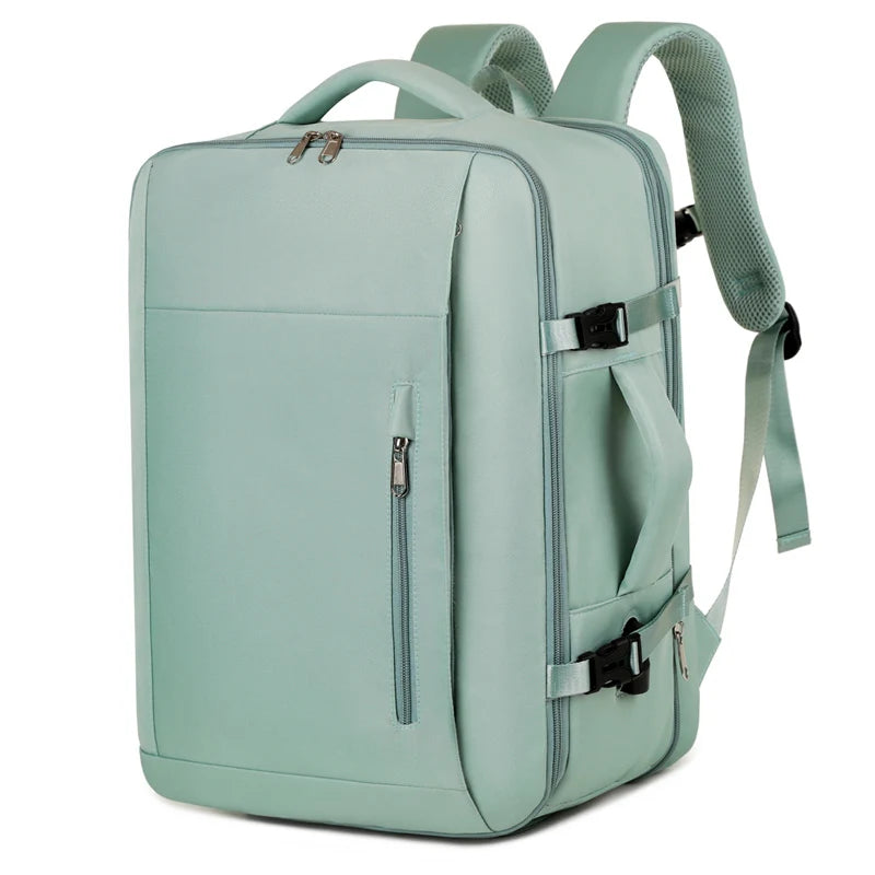 A07 - Large Capacity Waterproof USB Charging Backpack Business Travel Laptop Bag