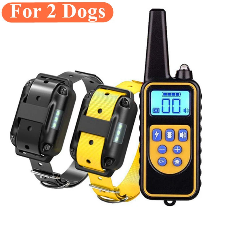 P00 - Electric Dog Training Collar Waterproof Dog Bark Collar