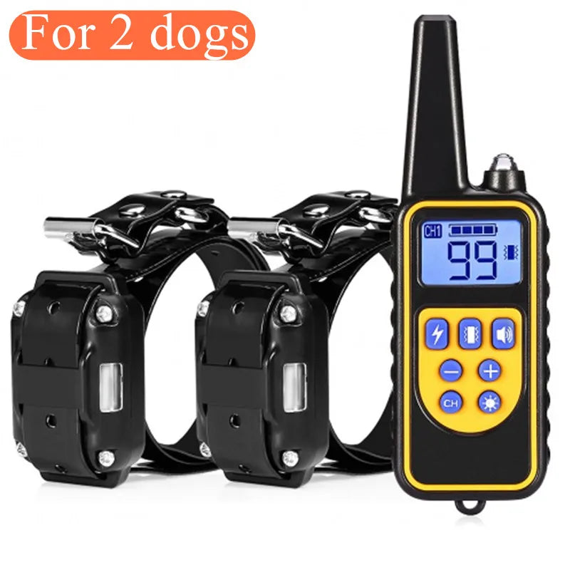 P00 - Electric Dog Training Collar Waterproof Dog Bark Collar