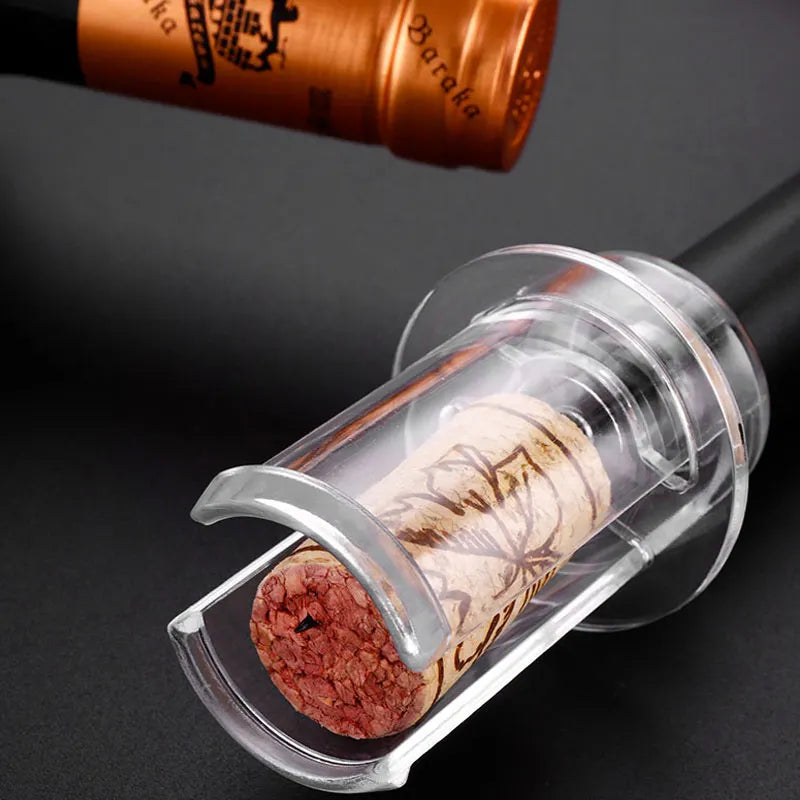 UTES - Apribottiglie per vino in acciaio inossidabile con perno