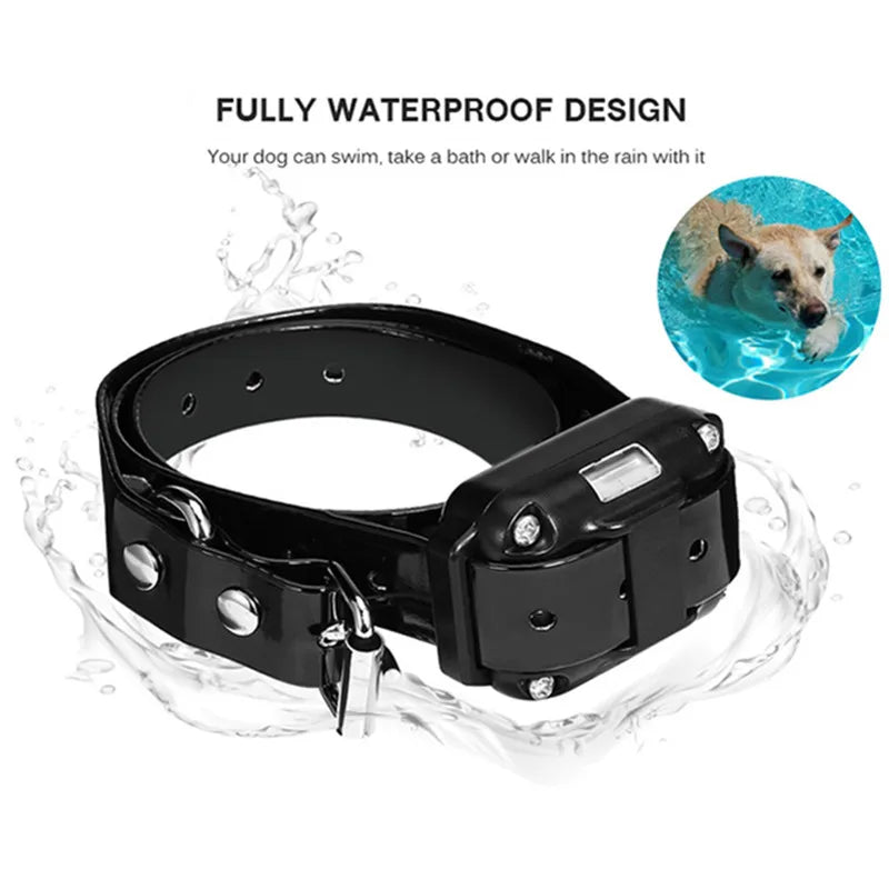 P00 - Electric Dog Training Collar Waterproof Dog Bark Collar