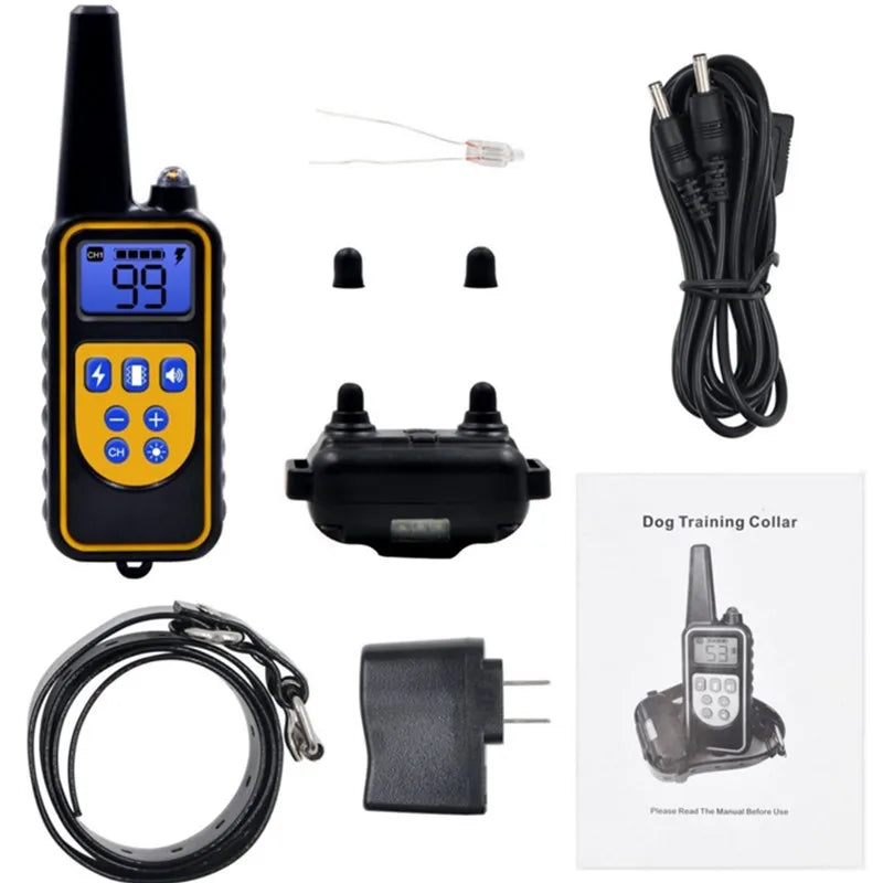 P00 - Electric Dog Training Collar Waterproof Dog Bark Collar
