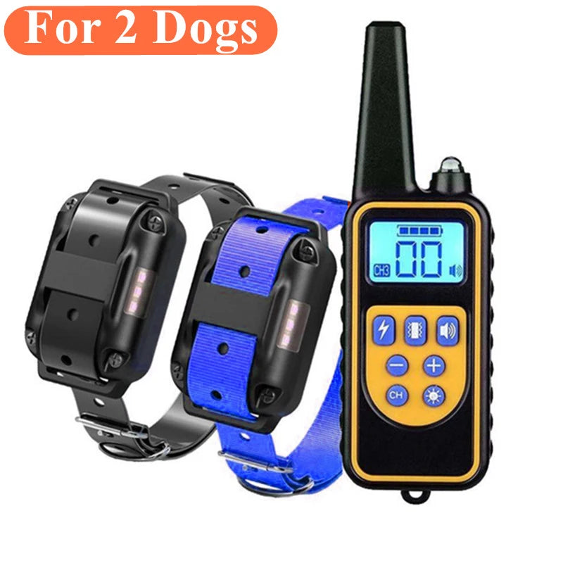 P00 - Electric Dog Training Collar Waterproof Dog Bark Collar