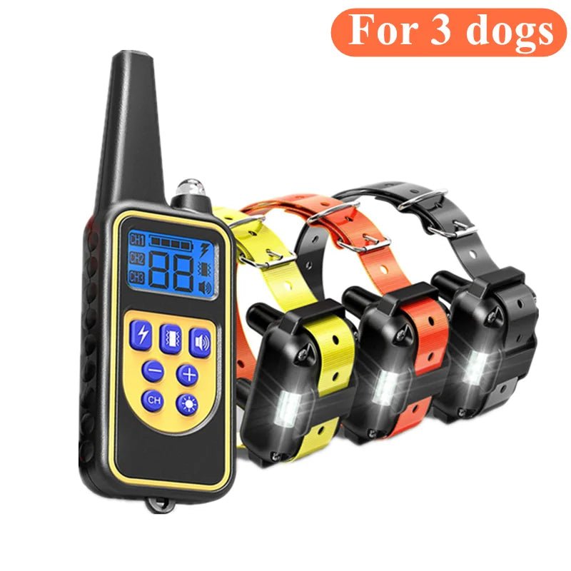 P00 - Electric Dog Training Collar Waterproof Dog Bark Collar