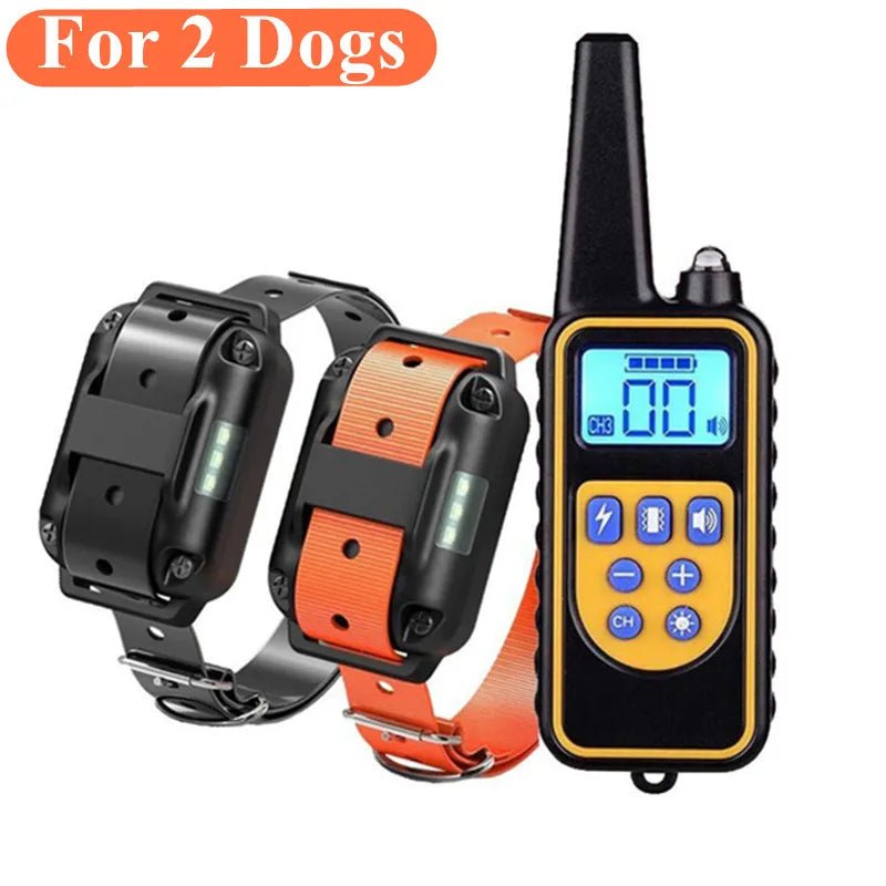 P00 - Electric Dog Training Collar Waterproof Dog Bark Collar