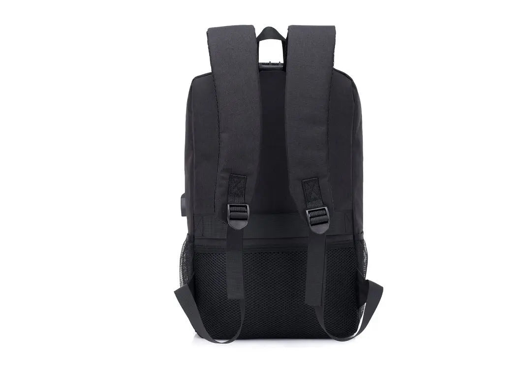 A06 - Skateboard Backpack Anti-theft Password Lock USB Charging Shoulder Bag