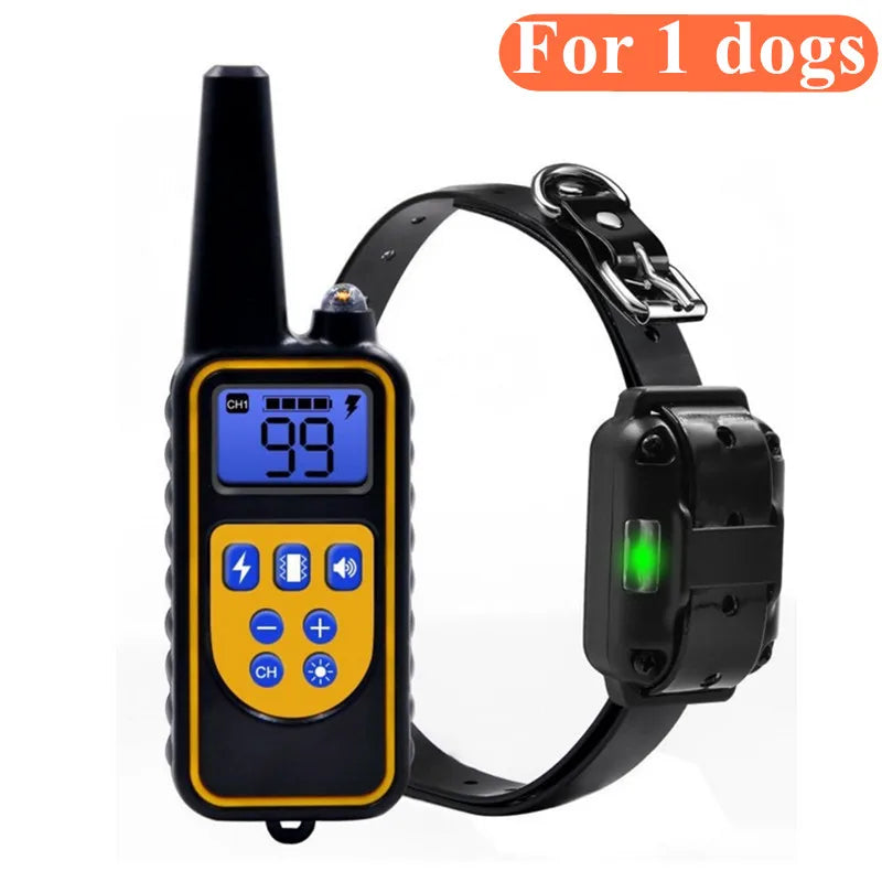 P00 - Electric Dog Training Collar Waterproof Dog Bark Collar