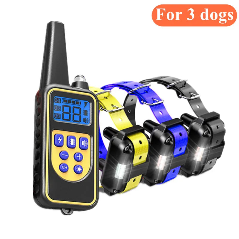 P00 - Electric Dog Training Collar Waterproof Dog Bark Collar