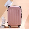 A01 - ABS Set of Suitcases Travelling Bags Luggage Trolley