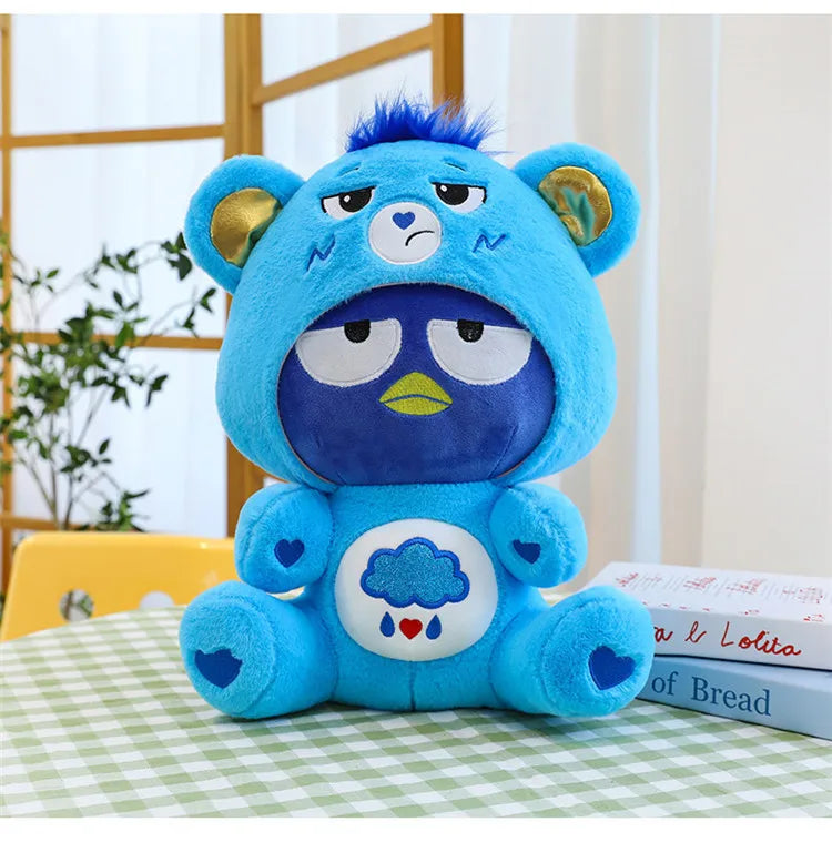 T18 - Anime Cartoon Care Bears Cross-Dressing Plush Toys Japanese
