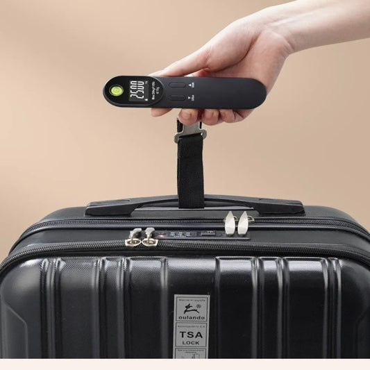 AE04 - Bilancia elettronica portatile per bagagli Kg/Oz/Ib