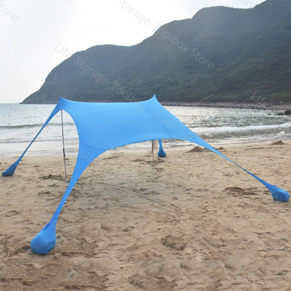 M12 - Camping Tent Windproof Pop Up Awning Outdoor Beach Sun Shade
