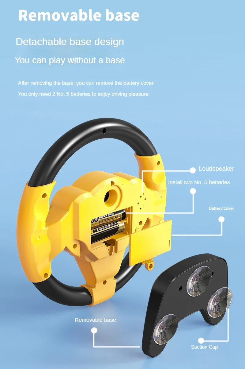 T02 - Infant Shining Simulation Steering Wheel