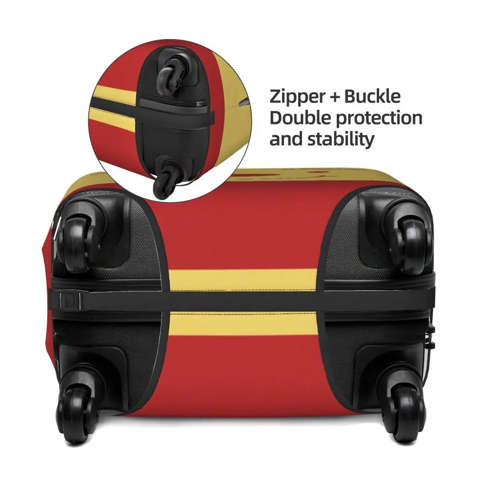 A111 - Custom Winnie The Pooh Luggage Cover Elastic