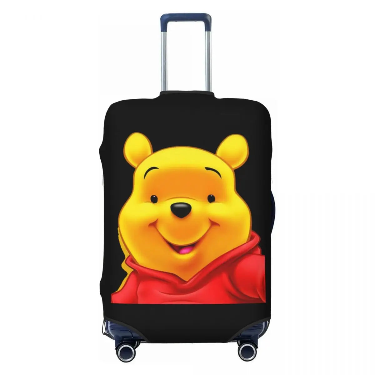 A111 - Custom Winnie The Pooh Luggage Cover Elastic