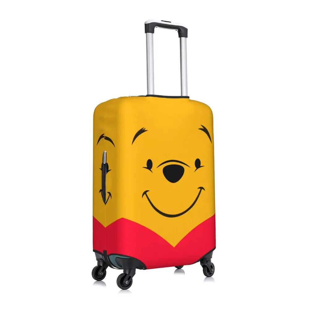 A111 - Custom Winnie The Pooh Luggage Cover Elastic