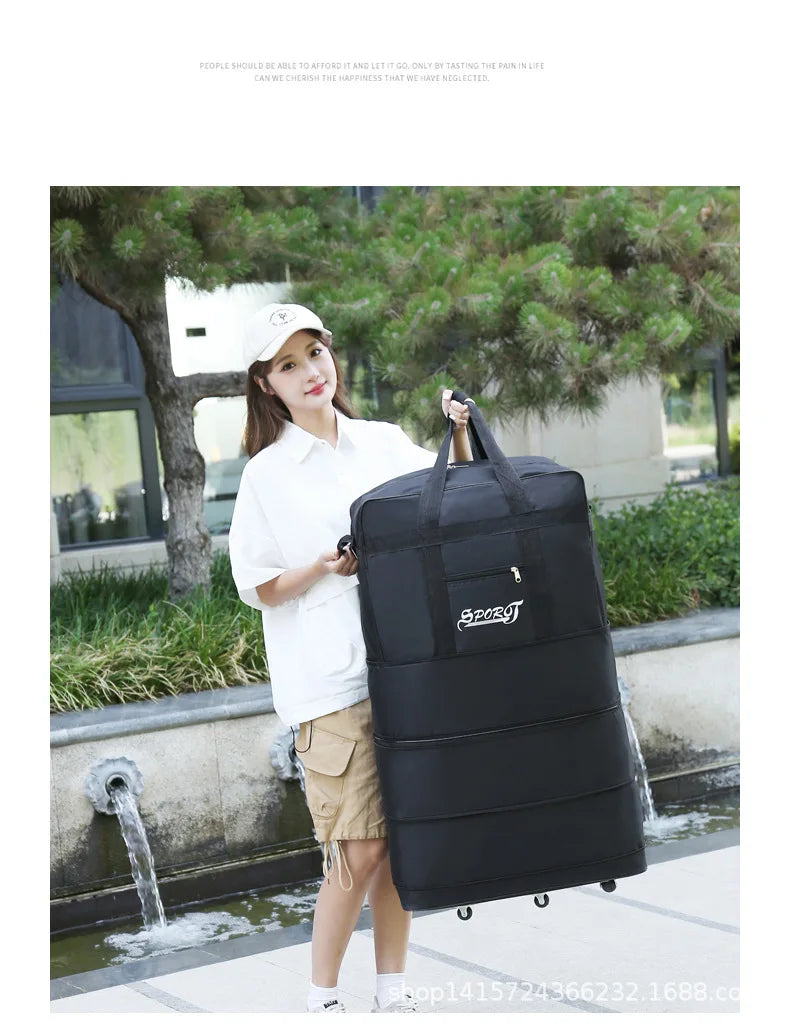A18 - Expanding Traveling Backpack Hiking Folding Travel