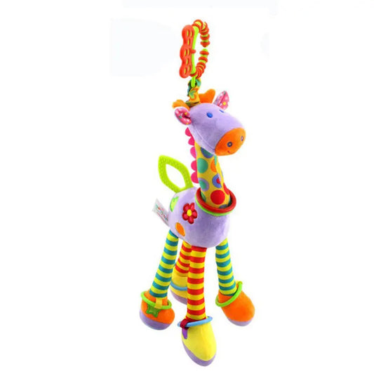 T00 - Peluche giraffa animale per bambini veicolo