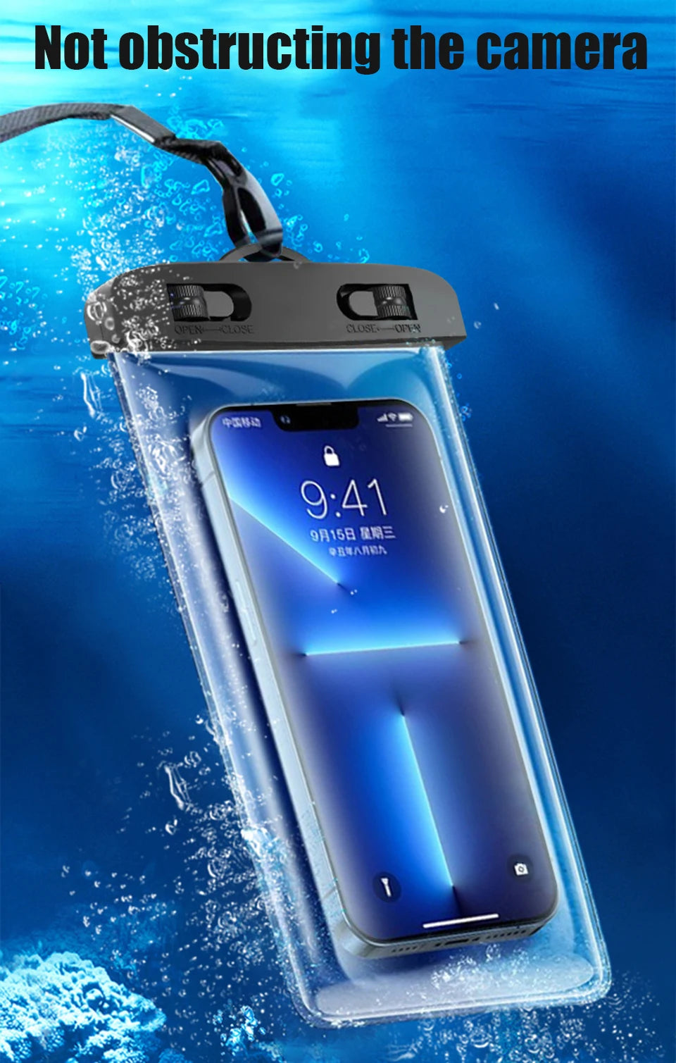 B25 - Waterproof Phone Case Swimming Water Proof Bag Universal