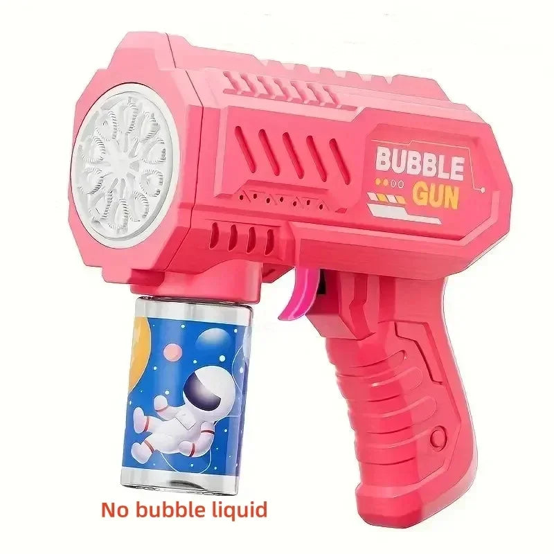T13 - Children Electric Bubble Gun Rocket Soap Automatic