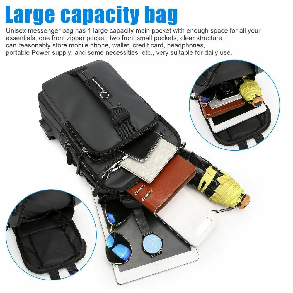 A05 - Anti-theft Chest Shoulder Bag