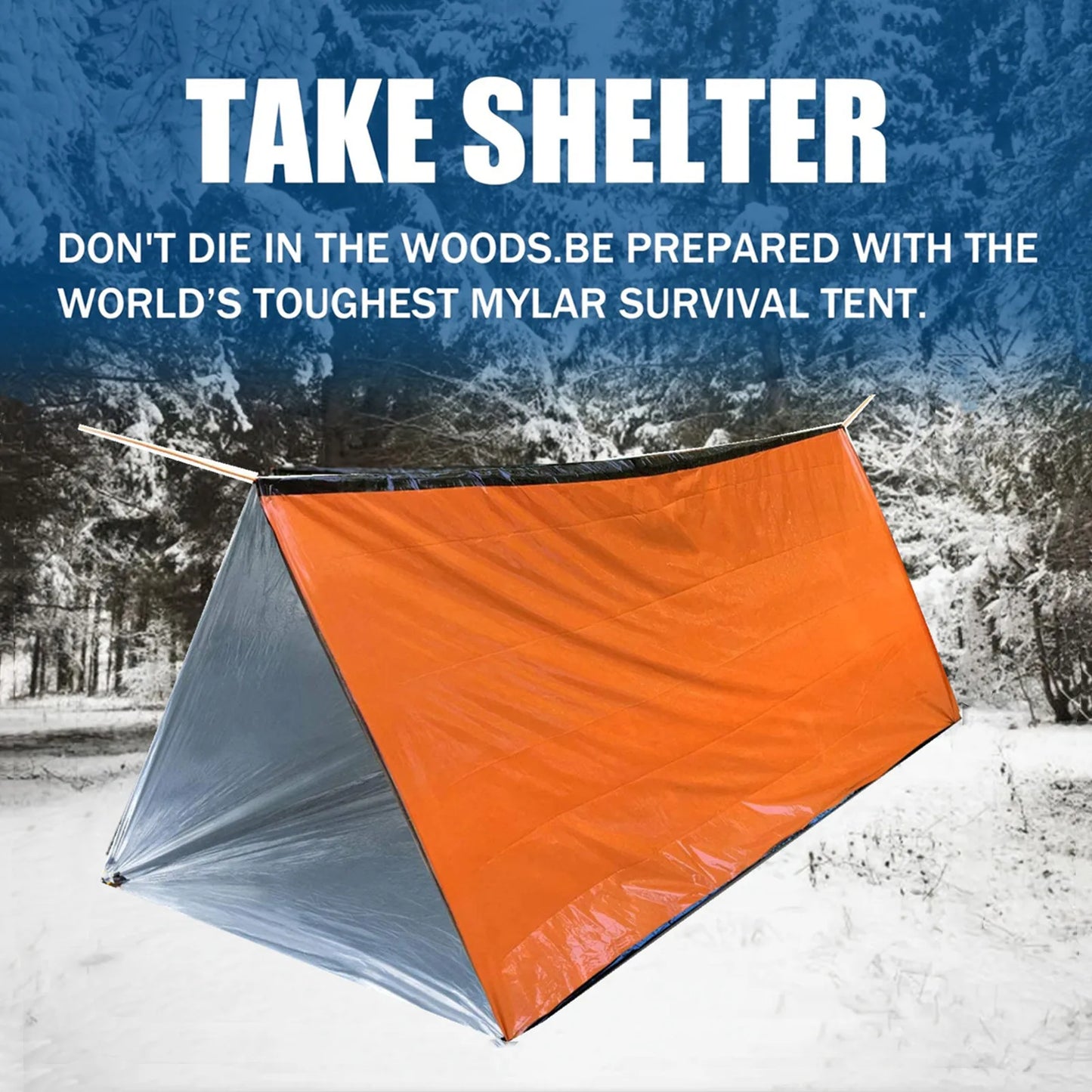 M10 - Emergency Tent Waterproof Camping Travel Pergola