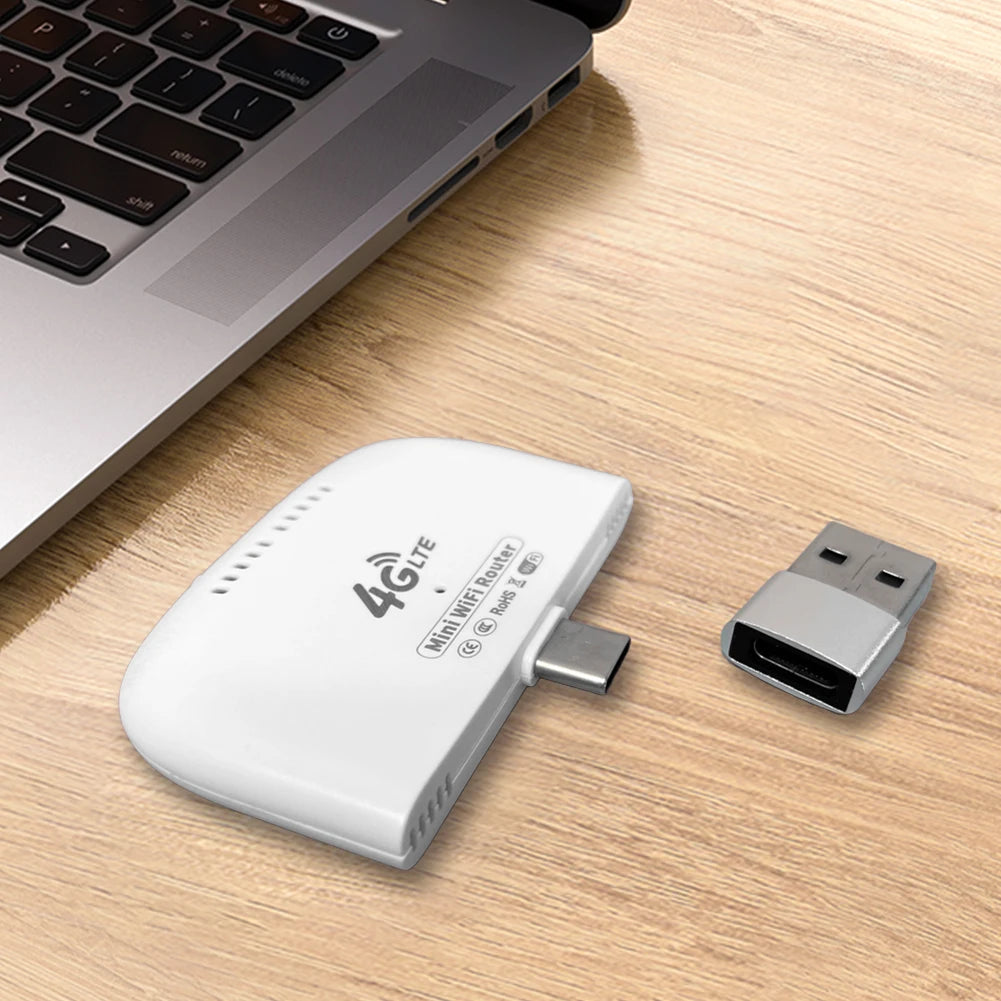 AE09 - 4G LTE Mini WiFi Router with USB Adapter Wireless