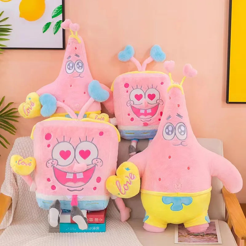 T21 - SpongeBob SquarePants Patrick Star Doll Anime Cartoon Plush Toy