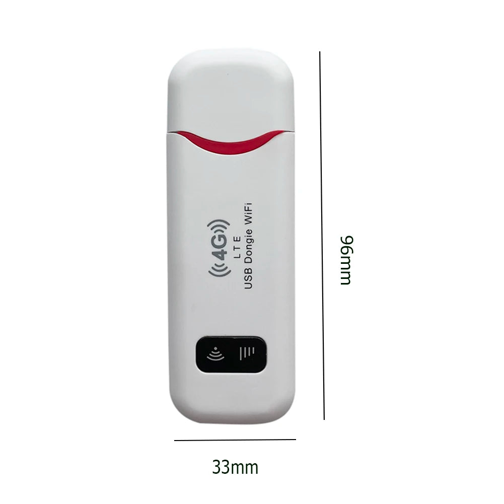 AE09 - 4G LTE Mini WiFi Router with USB Adapter Wireless