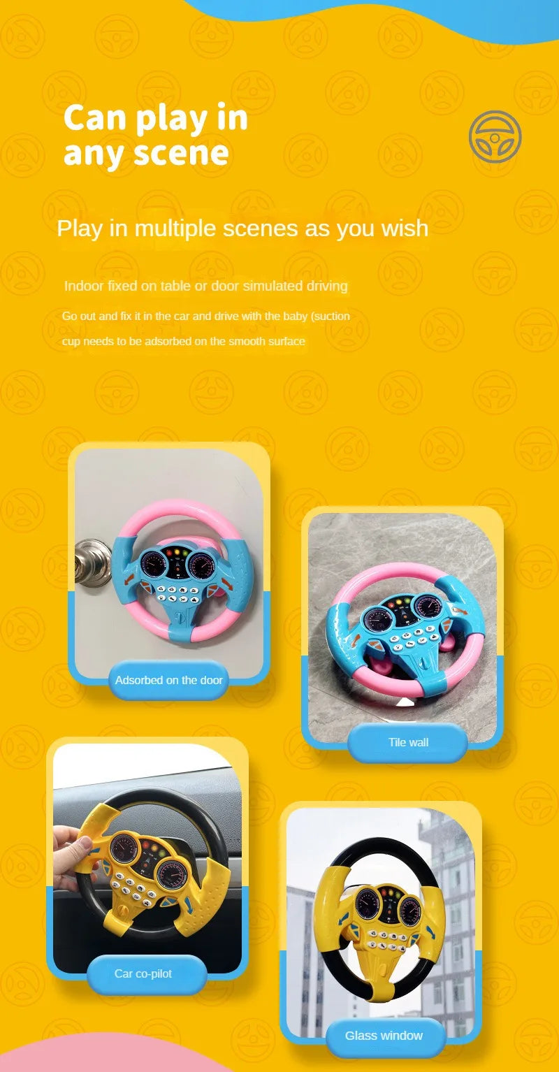T02 - Infant Shining Simulation Steering Wheel