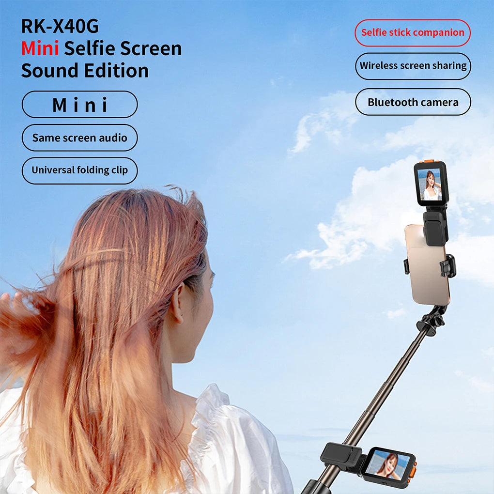 AE11 - Mini Same Screen With Sound Selfie Device