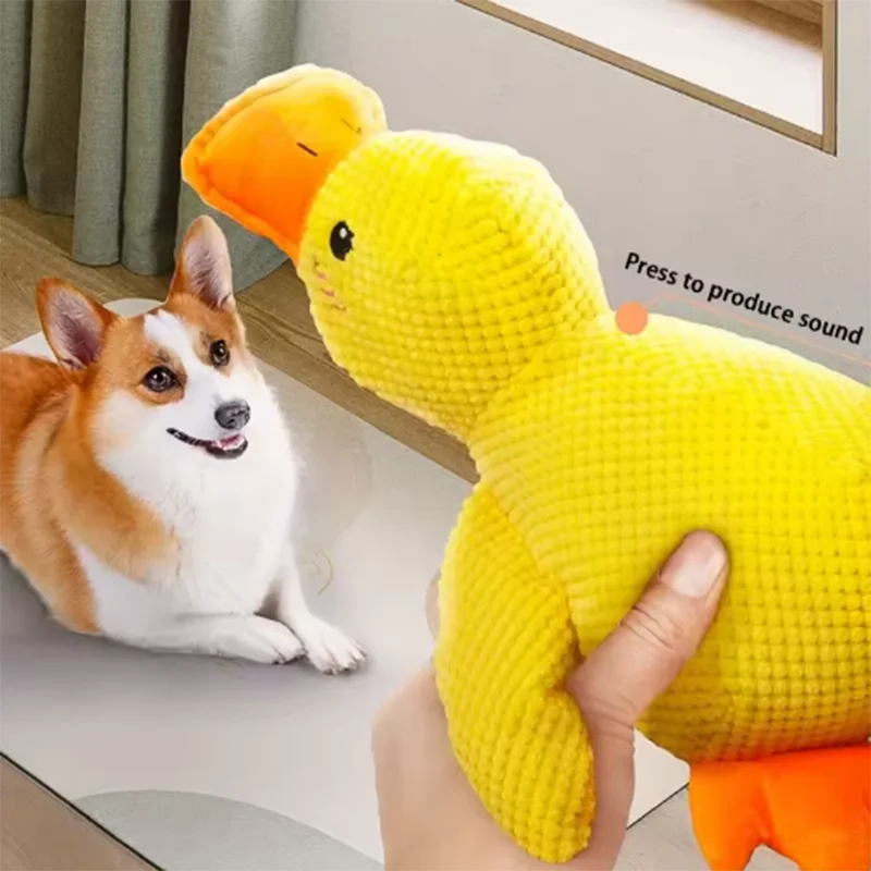 P09 - Dog Toy Stomping Duck Bite Resistant