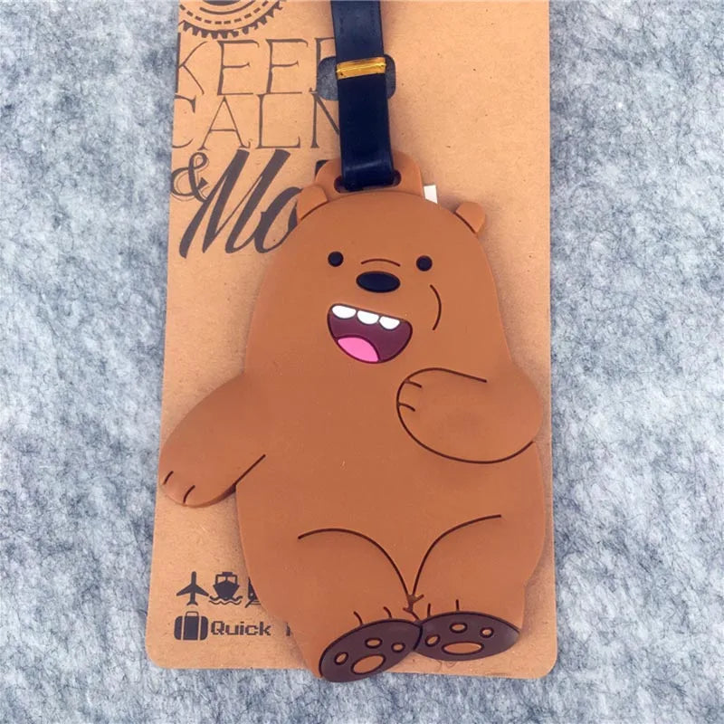 A26 - Cartoon Bears & Panda Luggage Tag