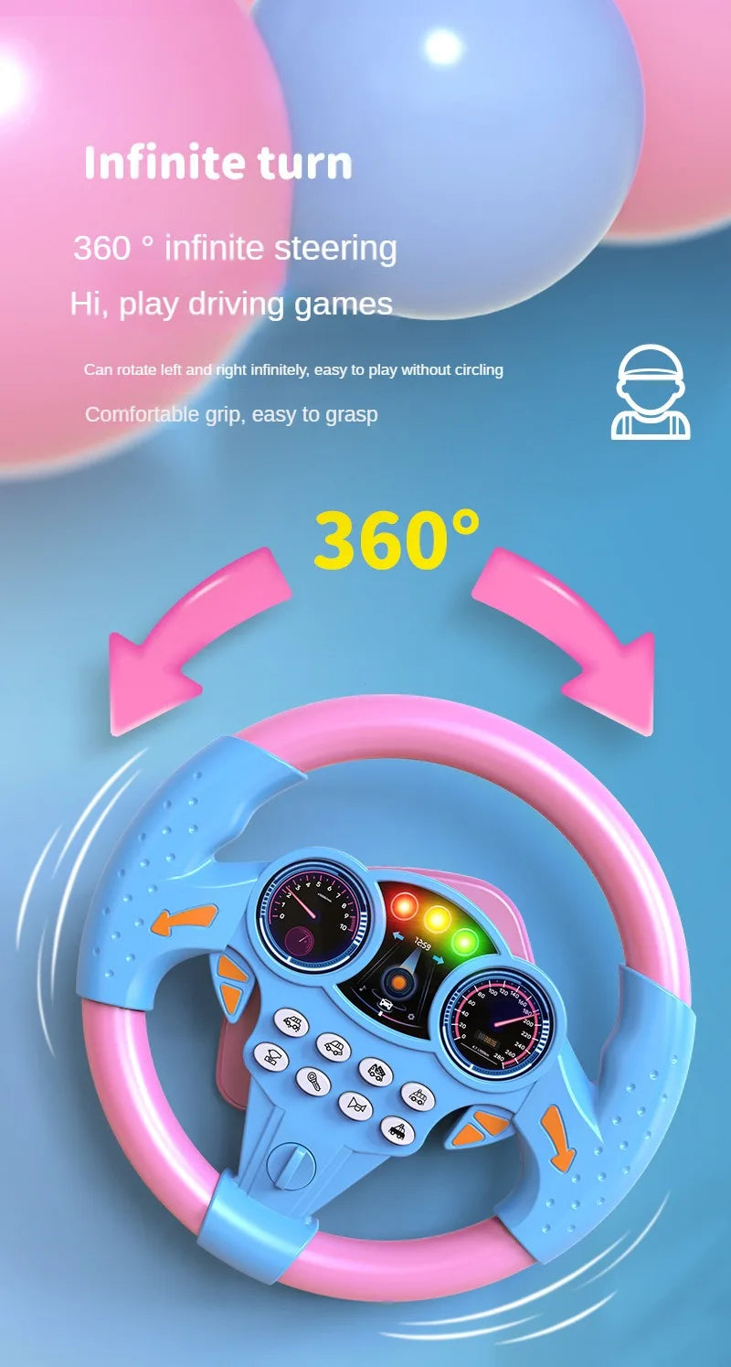 T02 - Infant Shining Simulation Steering Wheel