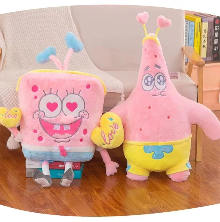 T21 - SpongeBob SquarePants Patrick Star Doll Anime Cartoon Plush Toy