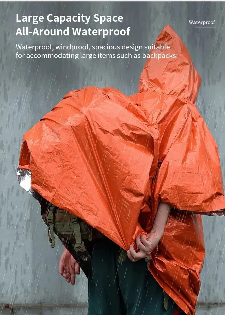 M01 - Raincoat Poncho Waterproof