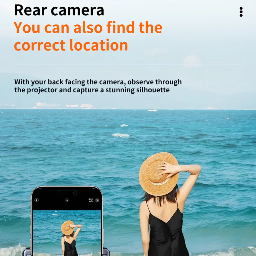 AE11 - Mini Same Screen With Sound Selfie Device