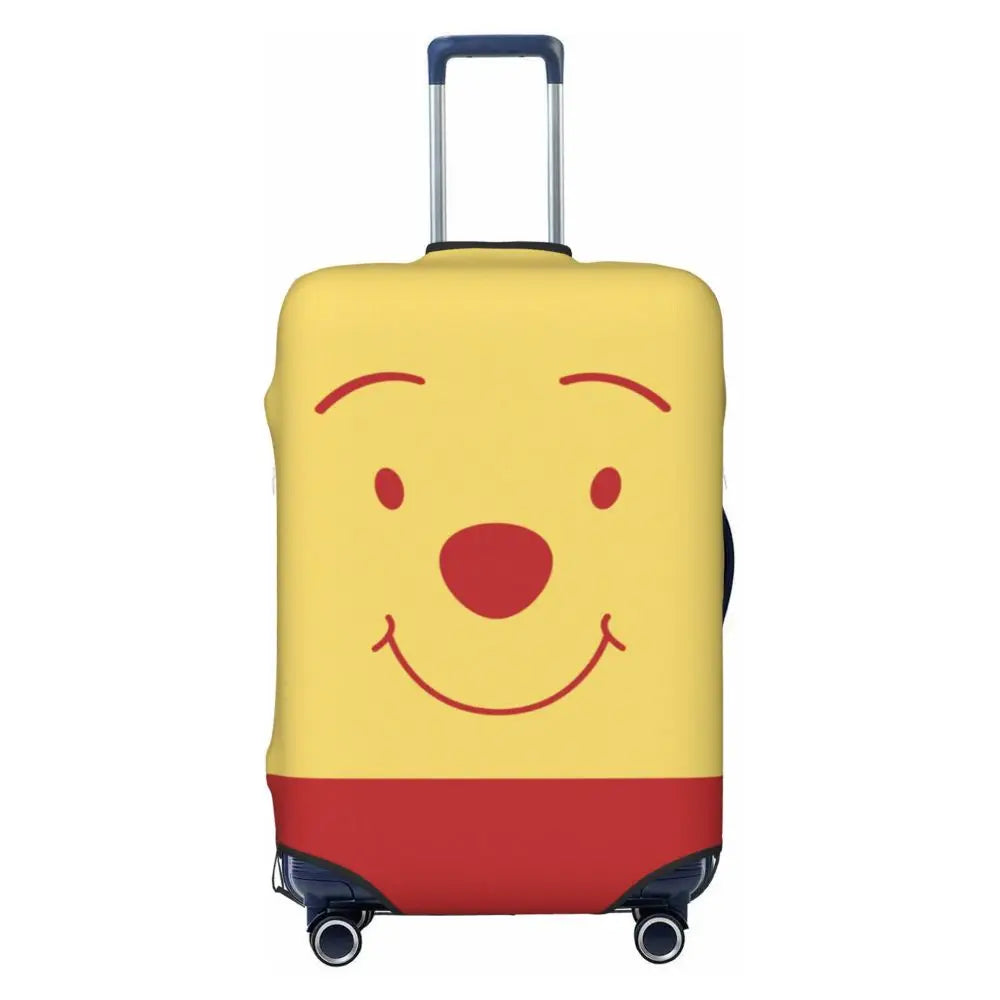 A111 - Custom Winnie The Pooh Luggage Cover Elastic