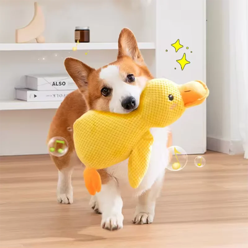 P09 - Dog Toy Stomping Duck Bite Resistant
