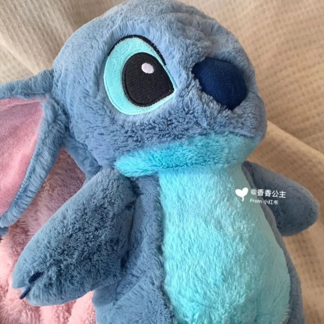 T19 - Stitch Angel Lotso Plush Hand Warm Bottle