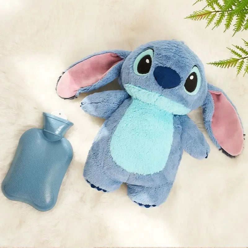 T19 - Stitch Angel Lotso Plush Hand Warm Bottle