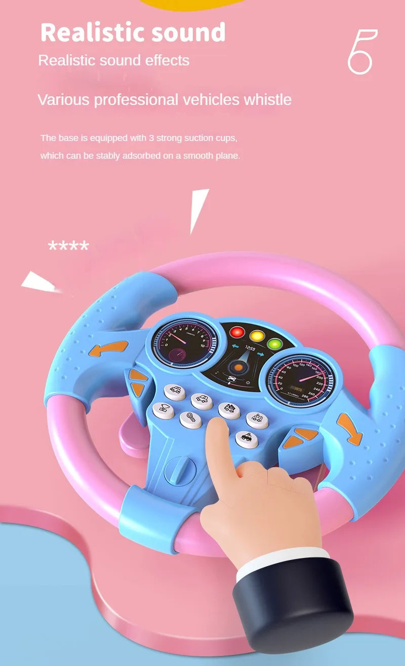 T02 - Infant Shining Simulation Steering Wheel