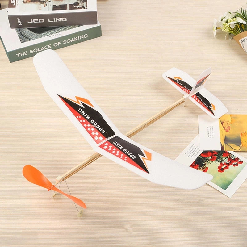 T25 - Rubber Band Powered Glider Flying Glider Planes
