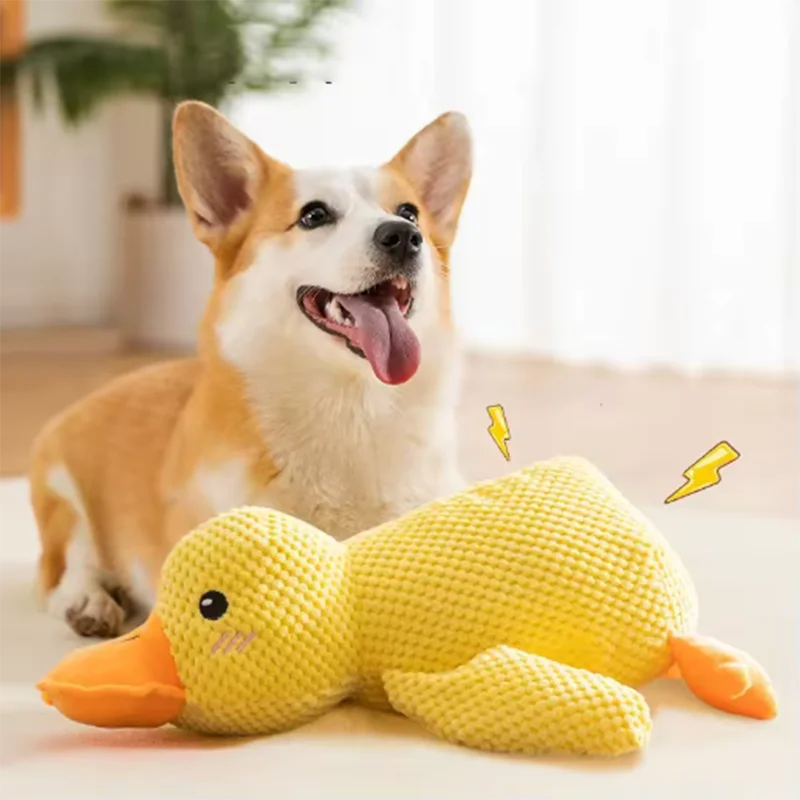 P09 - Dog Toy Stomping Duck Bite Resistant